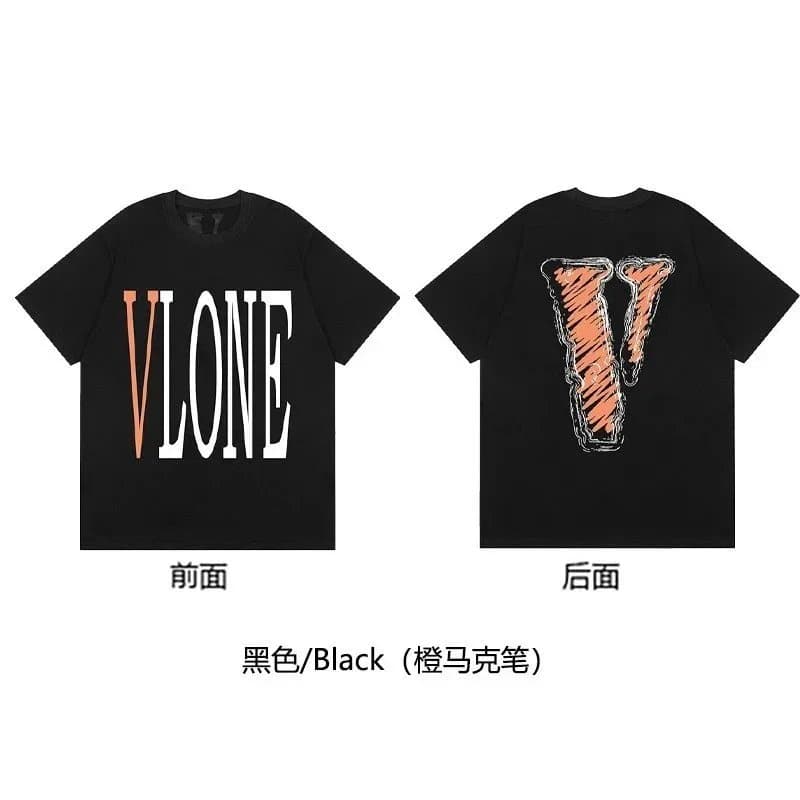 Off-White Logo T-Shirt Orange Marker