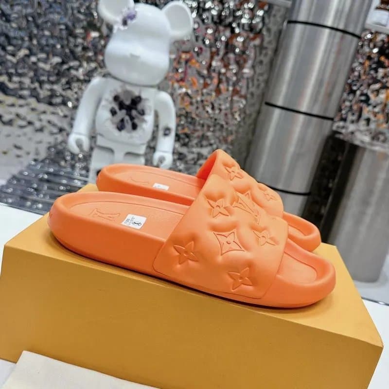 Louis Vuitton LV Pool Slide Monogram Embossed — 1