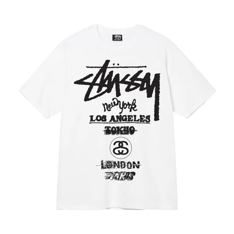Stüssy Graphic Tee World Cities