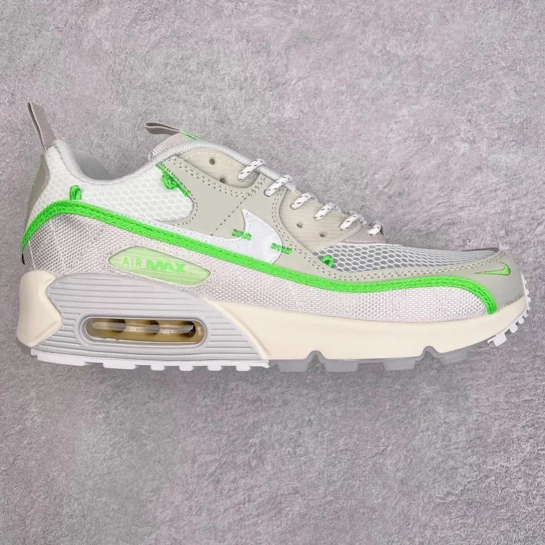 Nike Air Max 90 Light Bone/Deep Navy — MX NK Max90绿白 CZ9078-010