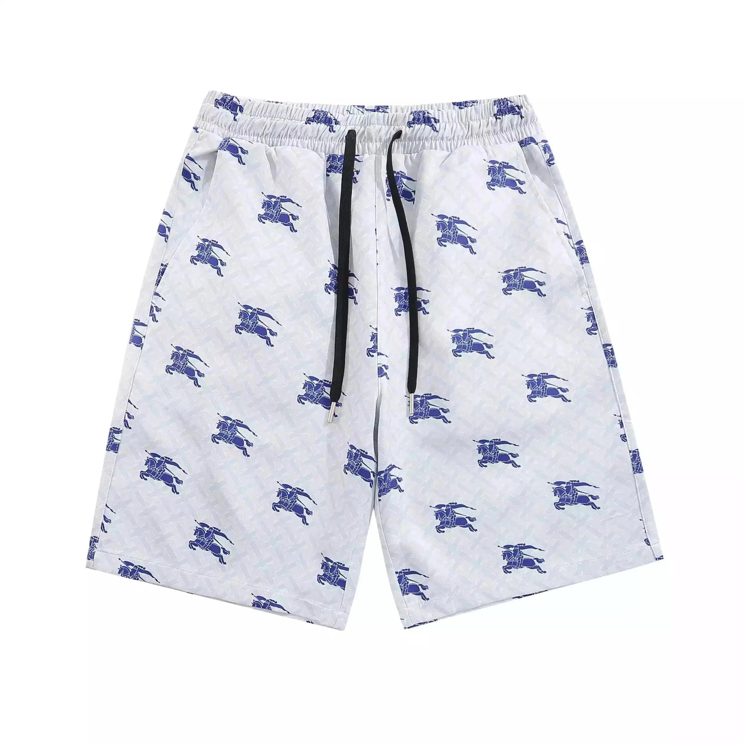 Burberry Knit Shorts Monogram Pattern — 020105006