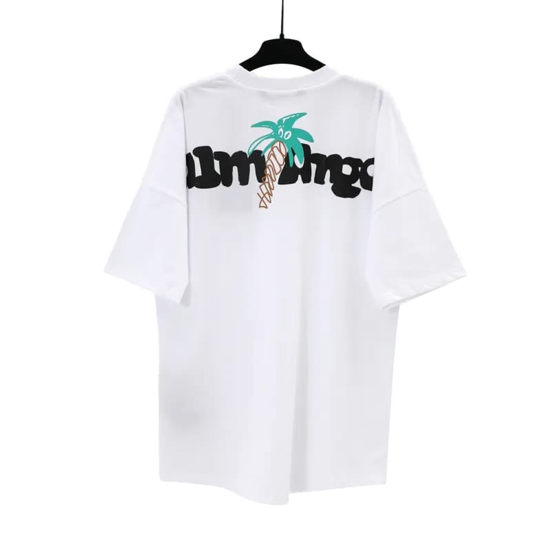 Palm Angels Tee Palm Tree Logo