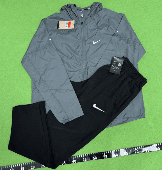 Nike Windrunner Jacket & Joggers Storm Grey/Black