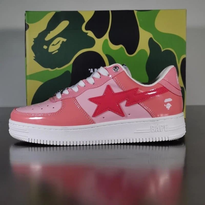 Nike Air Force 1 Low BAPE Camo — 粉色