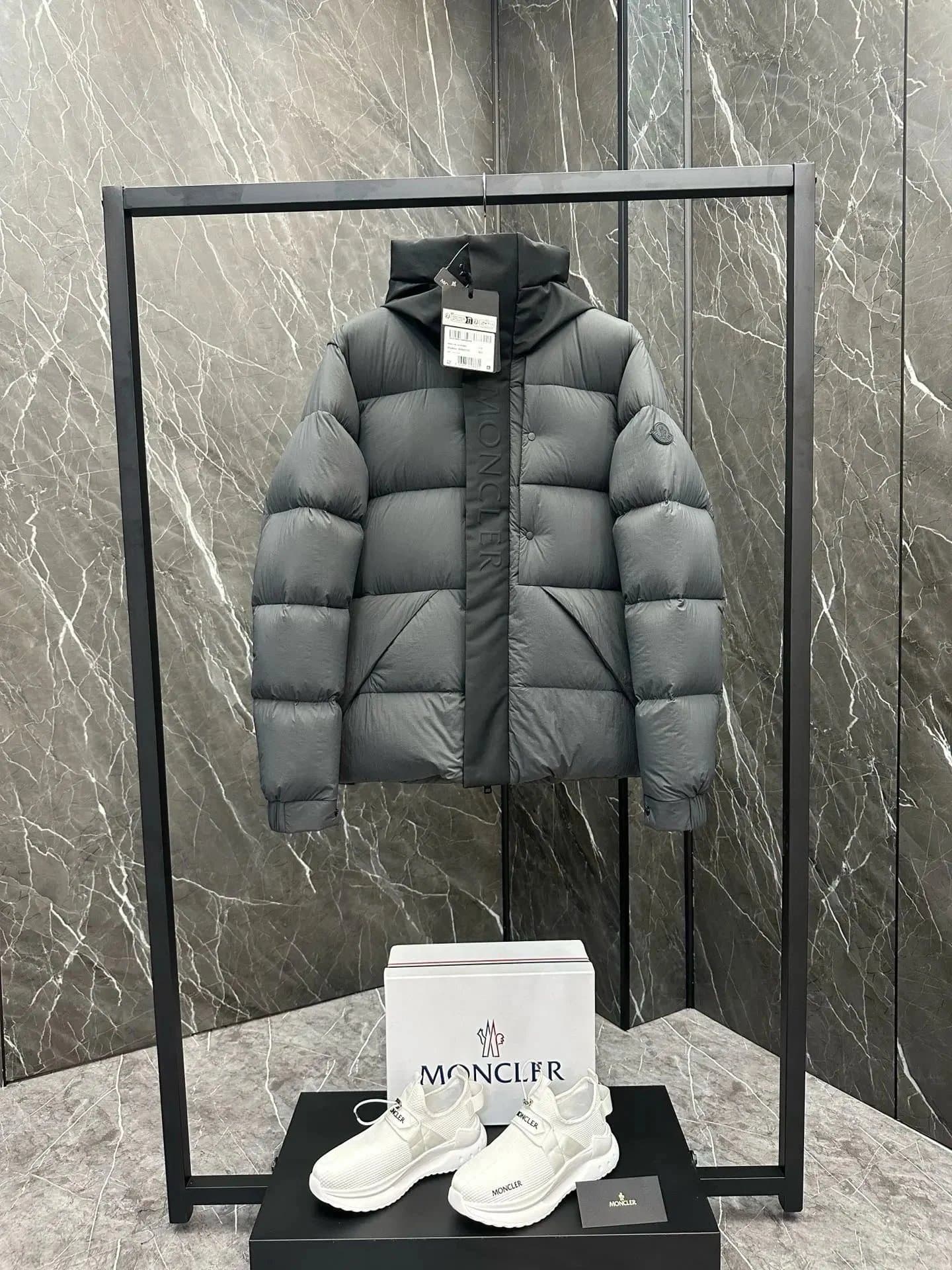 Moncler Puffer Jacket Logo Patch — 26