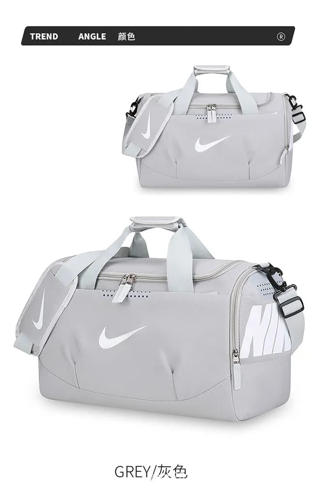 Nike Training Duffel Bag Light Grey