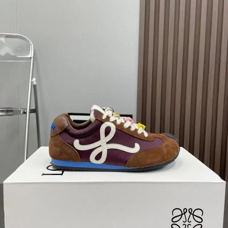 Loewe Puzzle Runner Multi-Color Suede