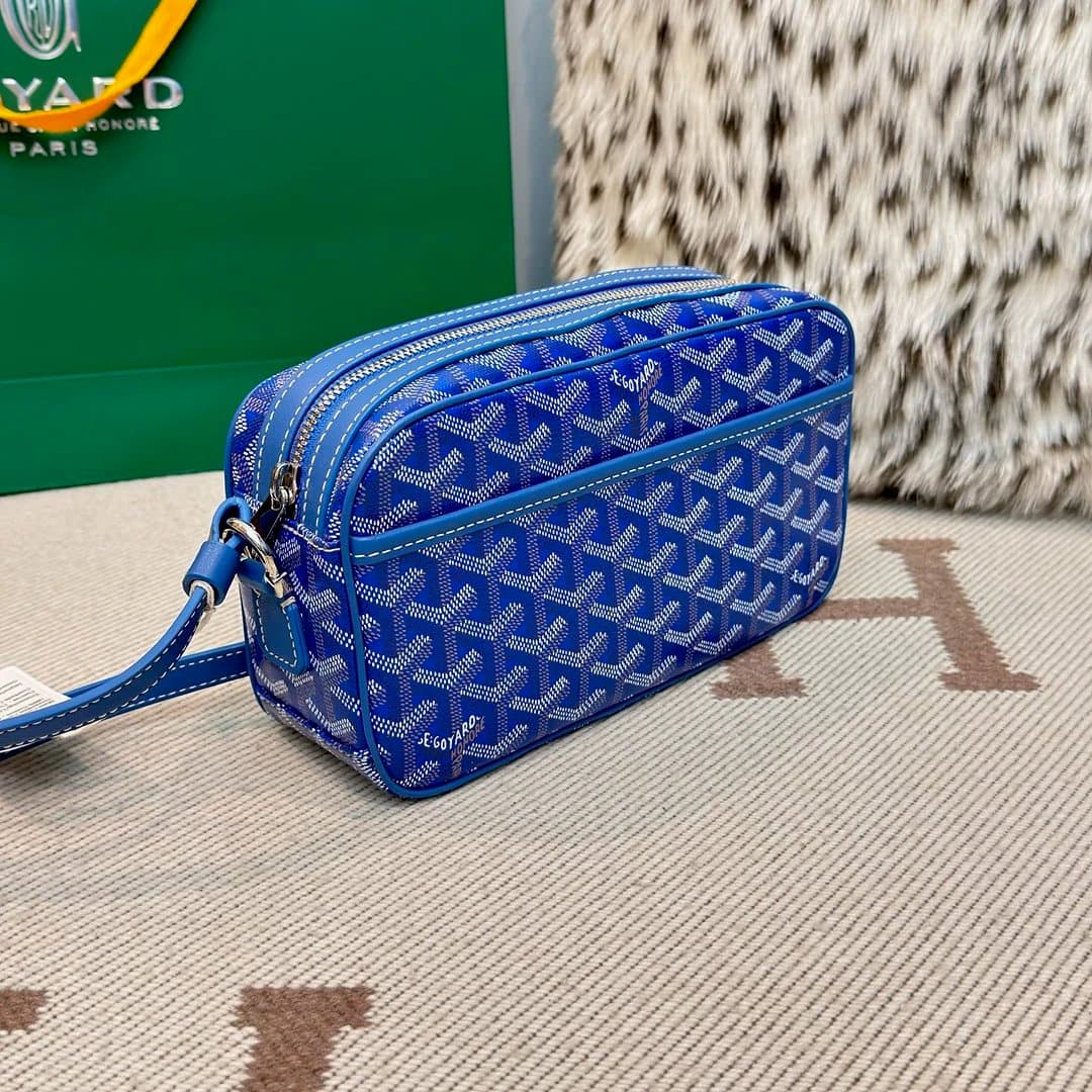 Goyard St. Louis Pouch Goyardine Canvas