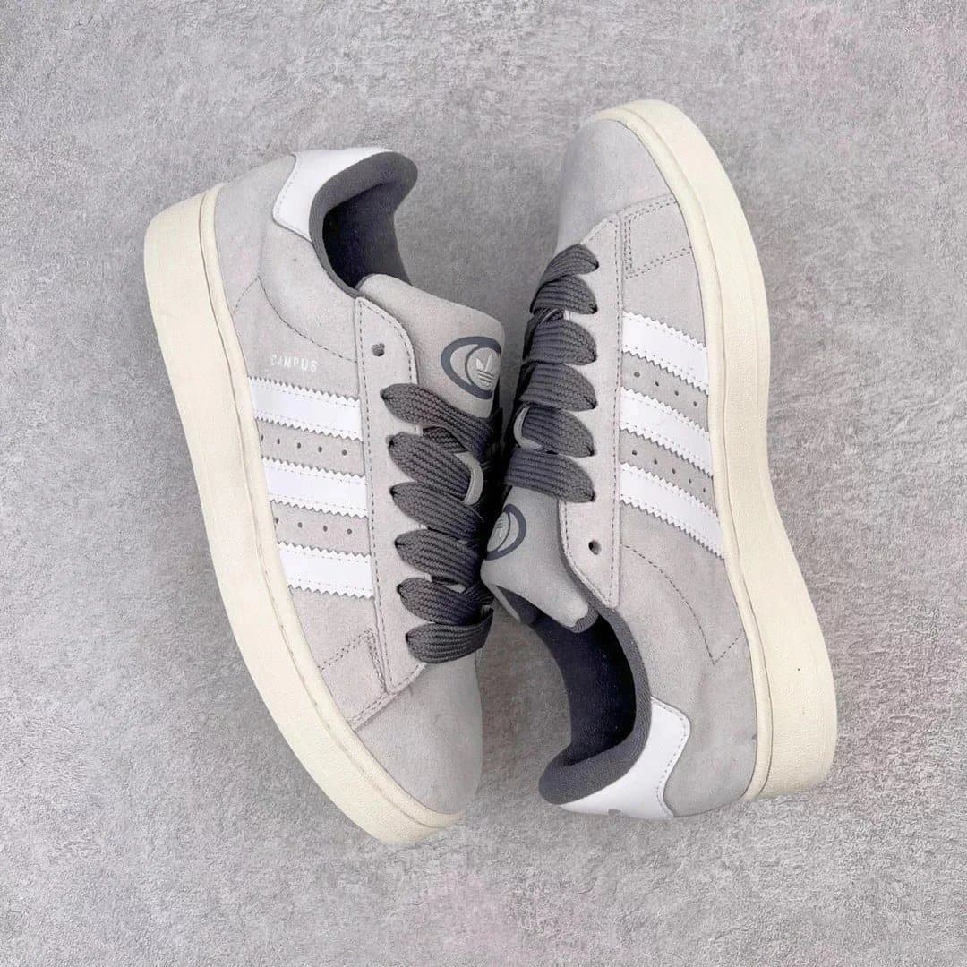 Adidas Campus White Black — HL AD  Campus灰色GY9472