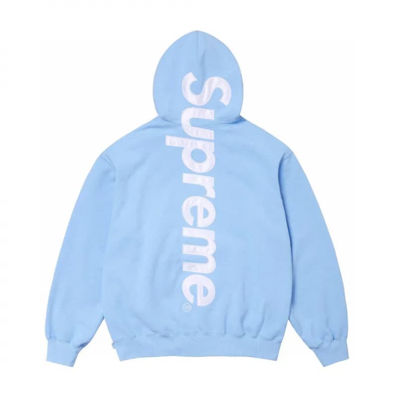 Supreme Logo Sweatpants Brown — 卫衣天蓝色