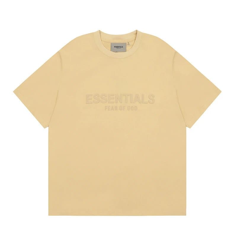Fear of God Essentials Essentials Tee Black — 2403土黄色