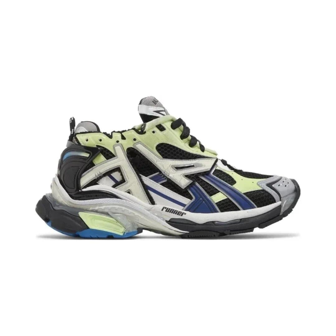 Balenciaga Triple S Graffiti — EU35-EU46（留言备注尺码）无半码 · Grey Blue Green