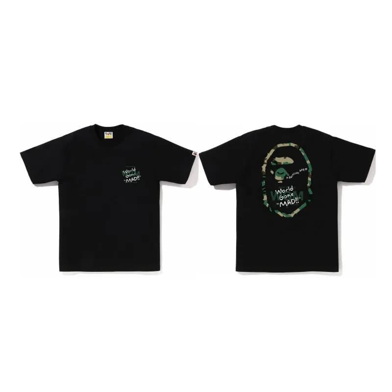 BAPE Ape Head Tee White Ape Head — D762黑色