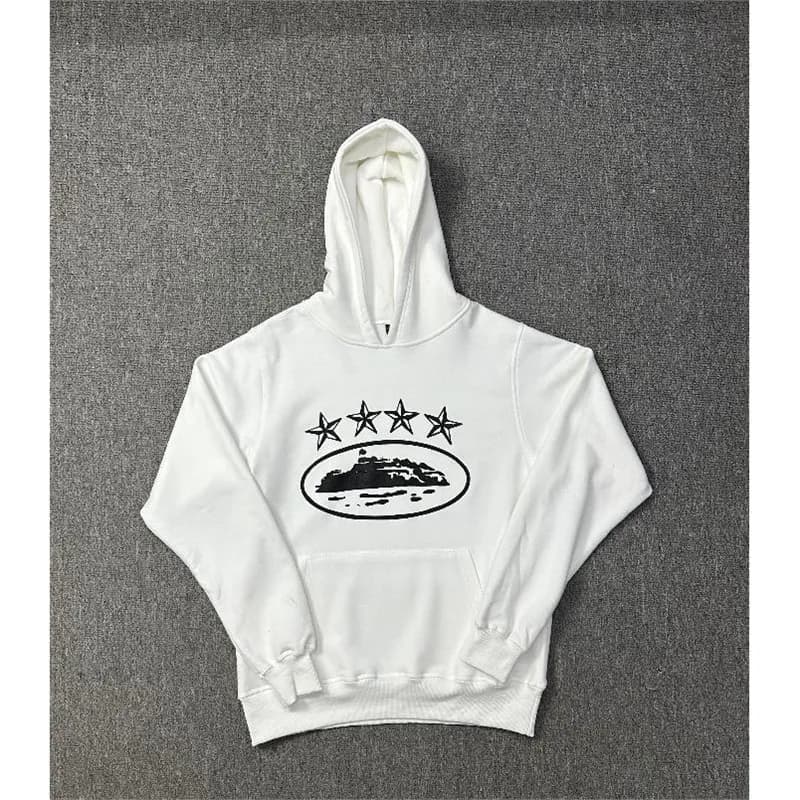 Zip-Up Hoodie Heather Grey — 917白