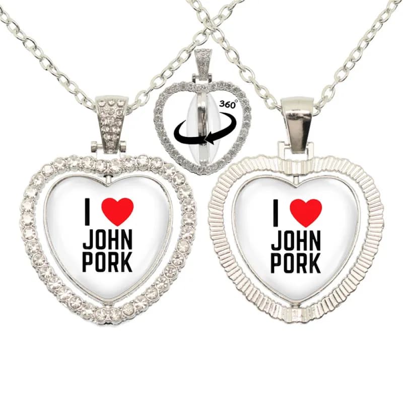 Heart Locket Necklace I ❤️ JOHN PORK