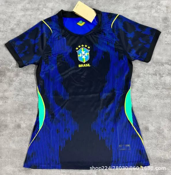 Adidas Spain National Team Jersey Home — 女款巴西客场