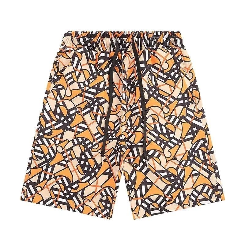 Burberry Equestrian Knight Print Shorts Monogram Pattern — 020105002