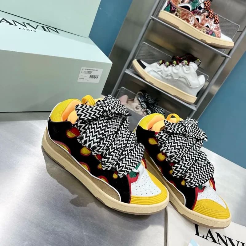 Lanvin Sneaker Zigzag Lace