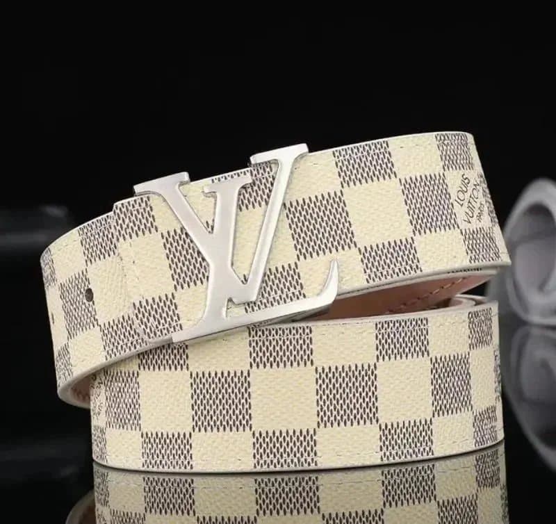 Louis Vuitton LV Belt Damier Azur