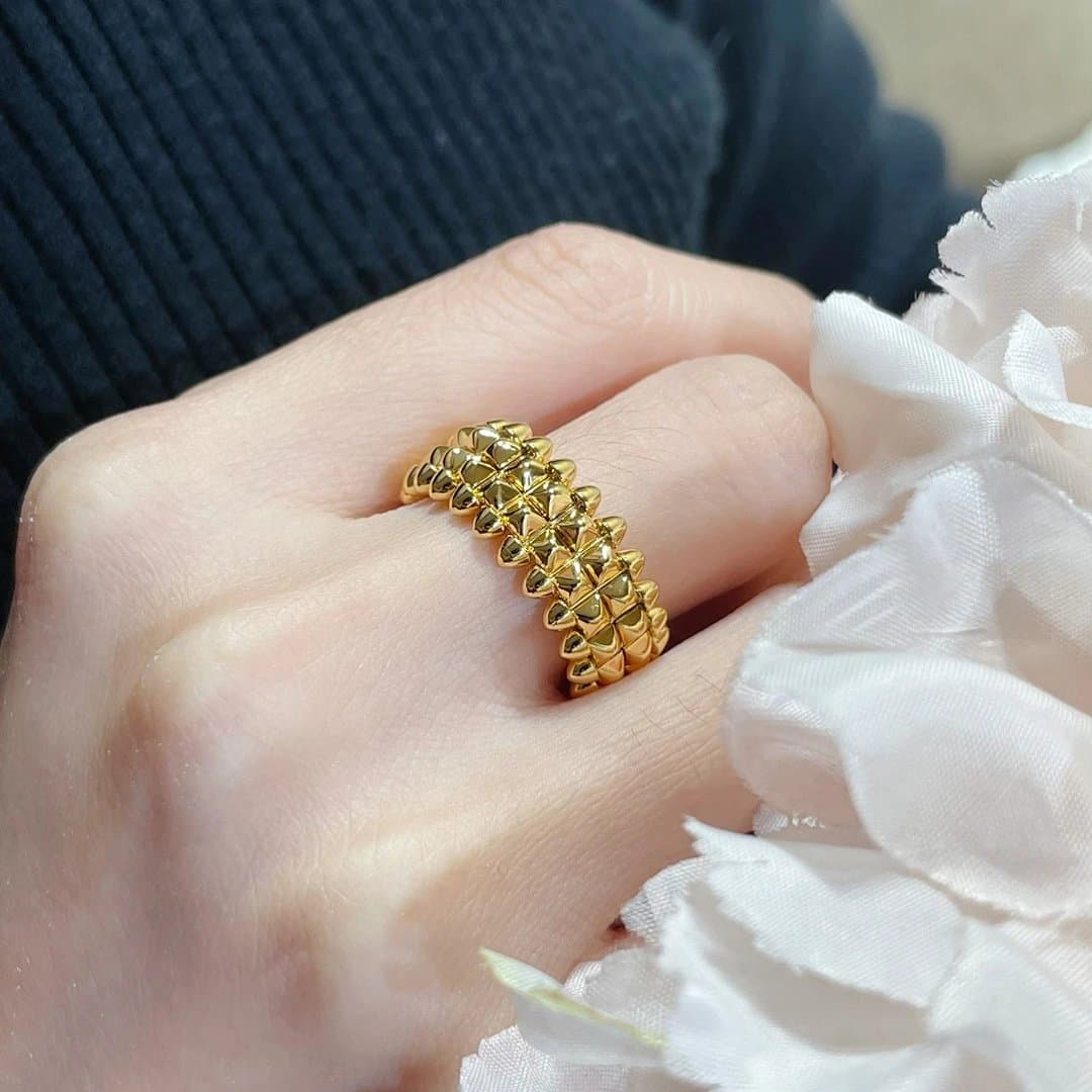 Gucci Ring Crystal-Embellished — 38