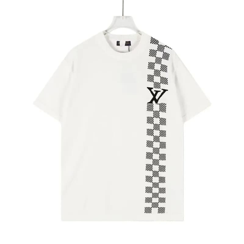 Louis Vuitton T-Shirt Off-White Collaboration — （前后幅暗白色）