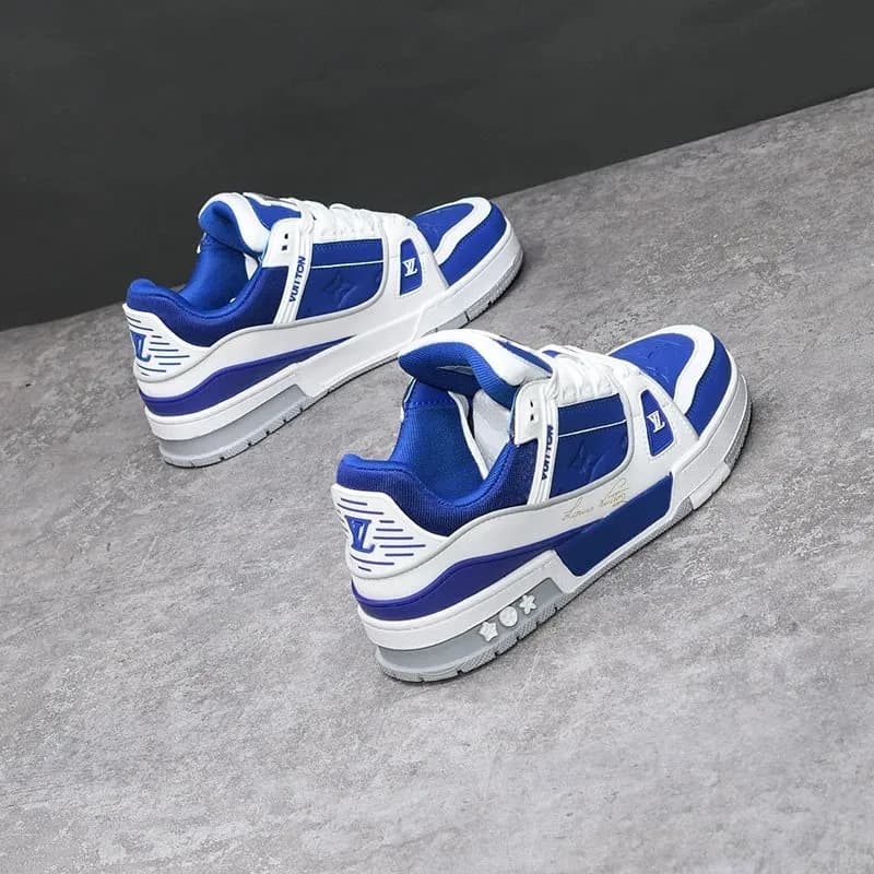 Louis Vuitton LV Trainer Monogram Leather — 景泰兰