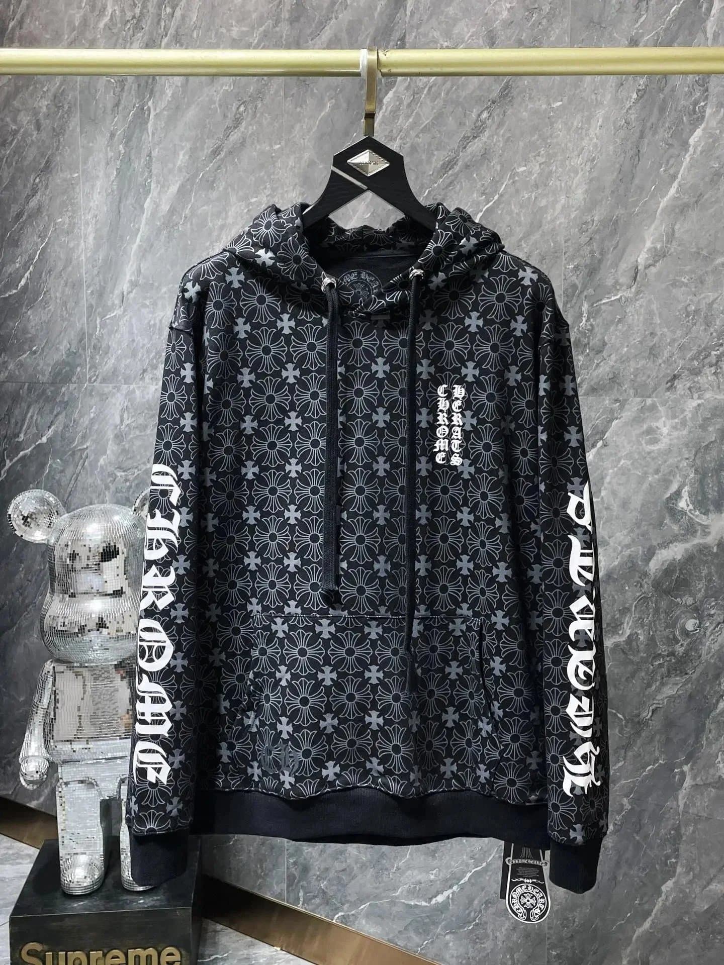 Chrome Hearts Hoodie Splatter Paint — CH-65