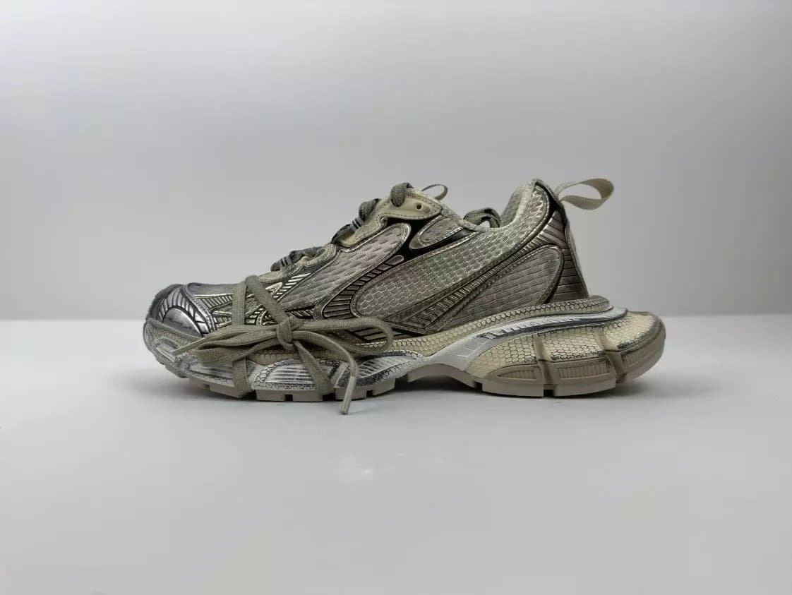 Balenciaga Speed Trainer Silver Volt Blue — VG版 · 010-19浅金35-46