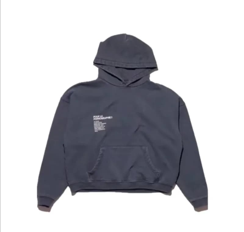 Saint Laurent Zip-Up Hoodie Toxic Print — 3458