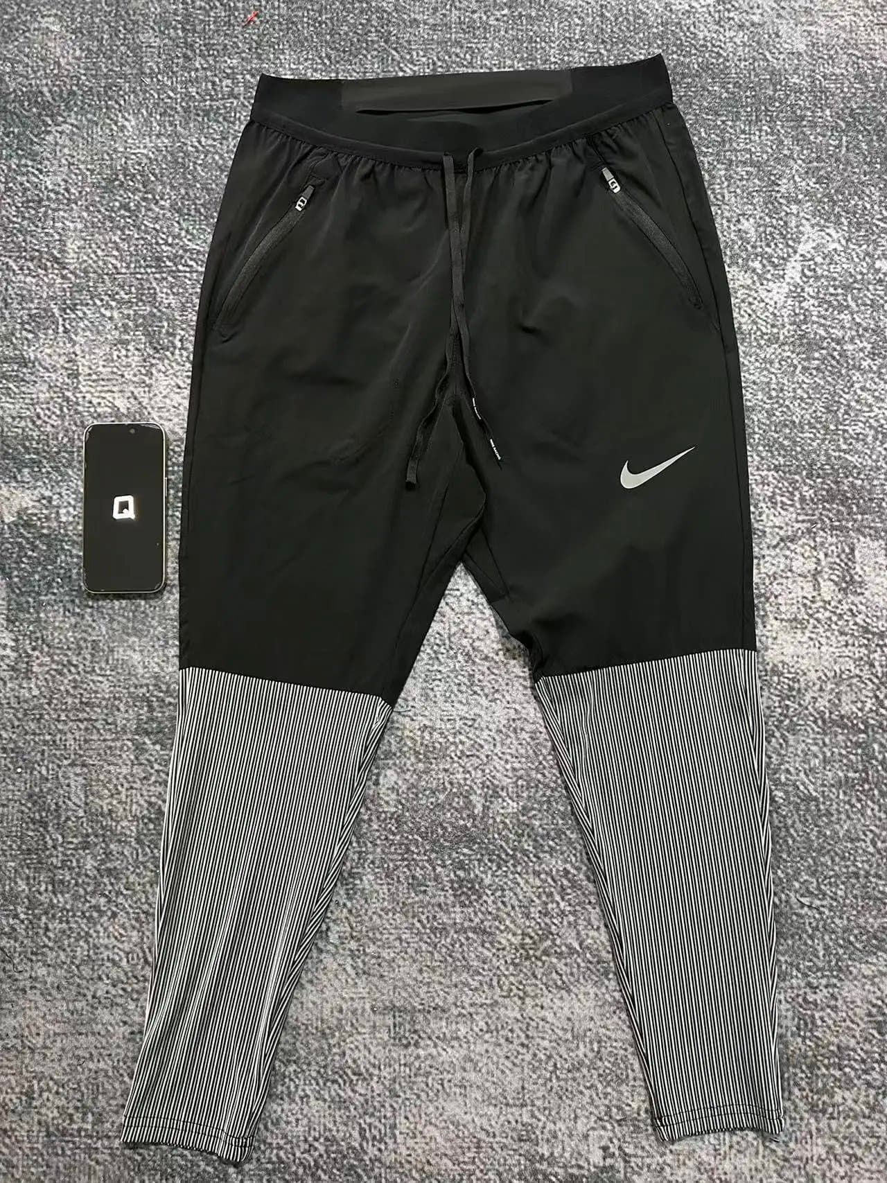 Nike Training Pants Grid Print — 螺纹速干裤