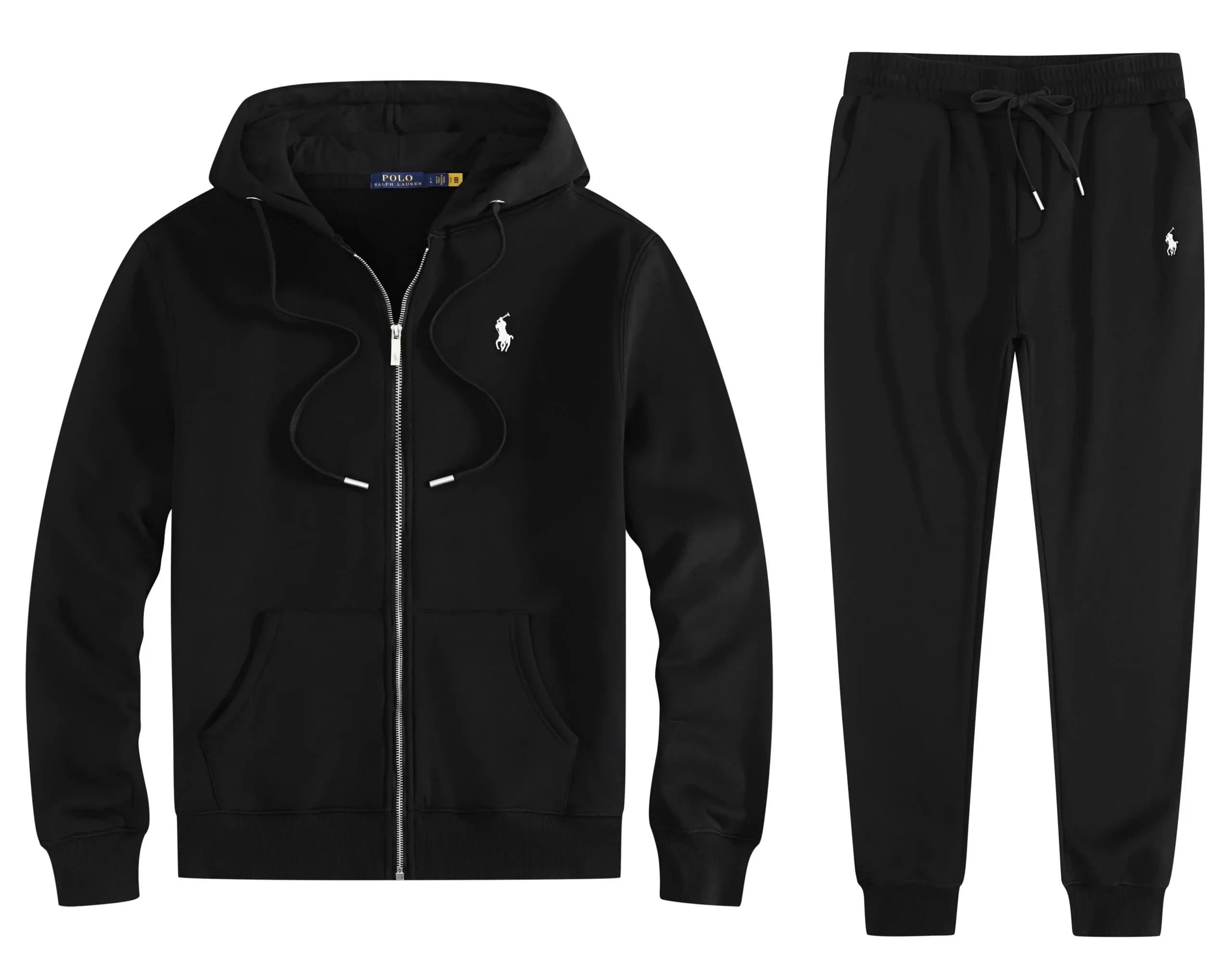 Polo Ralph Lauren Hoodie and Joggers Set Black