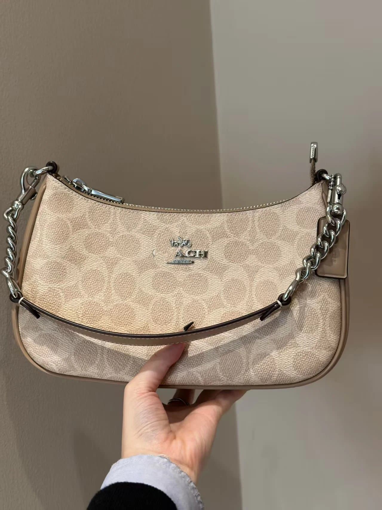 Gucci Shoulder Bag Strawberry Print — 尺寸：长24*高15*宽7.5cm · 豆沙色+礼盒