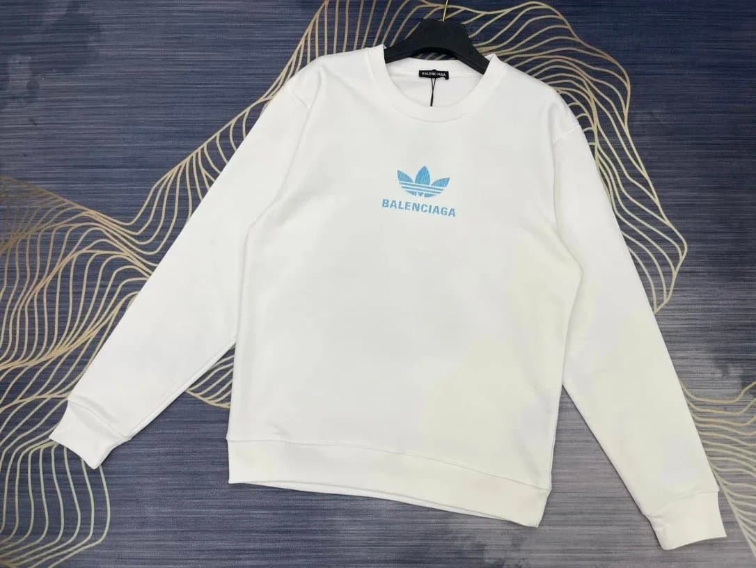 Balenciaga Crewneck Sweatshirt Adidas Logo