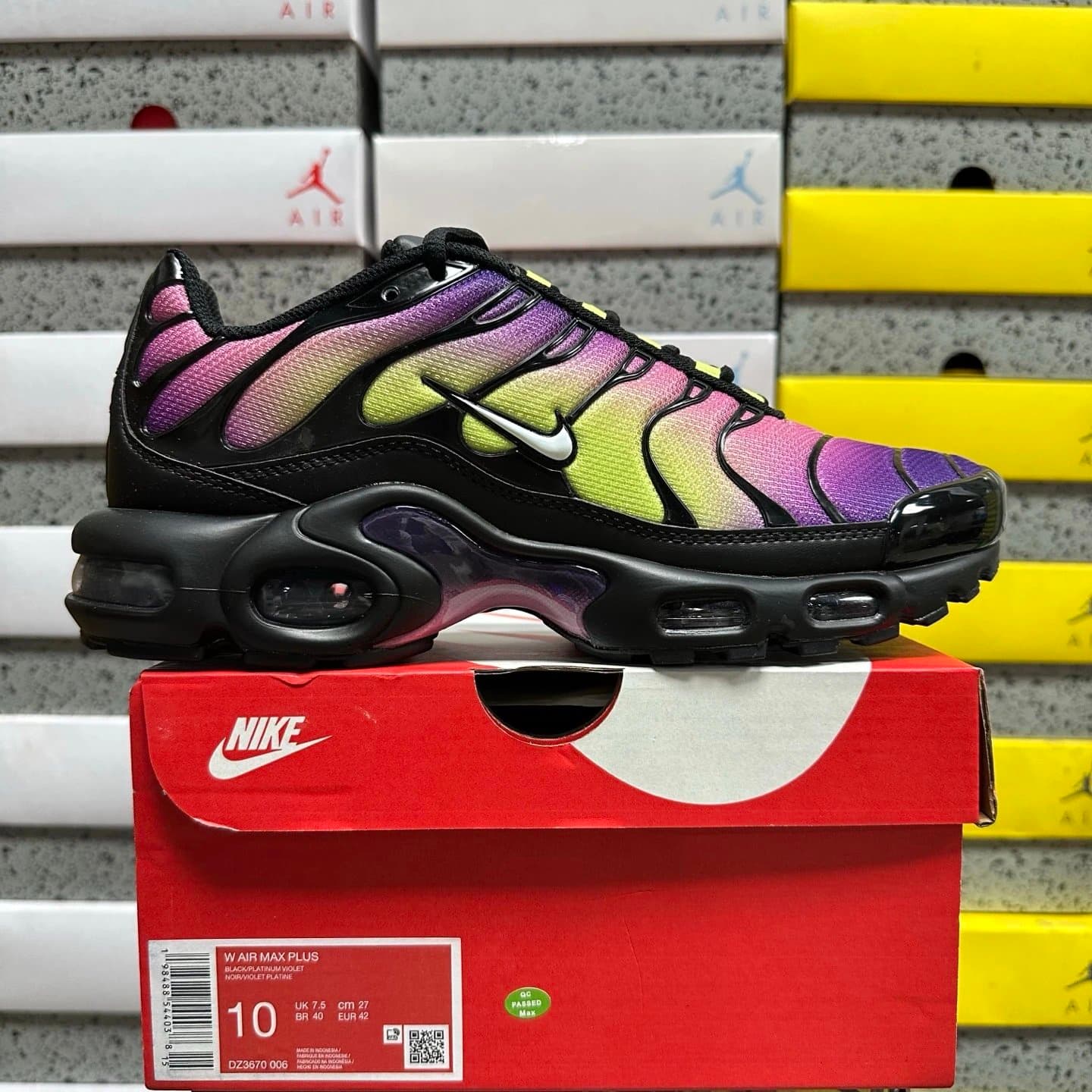 Nike Air Max Plus Black/Platinum Violet