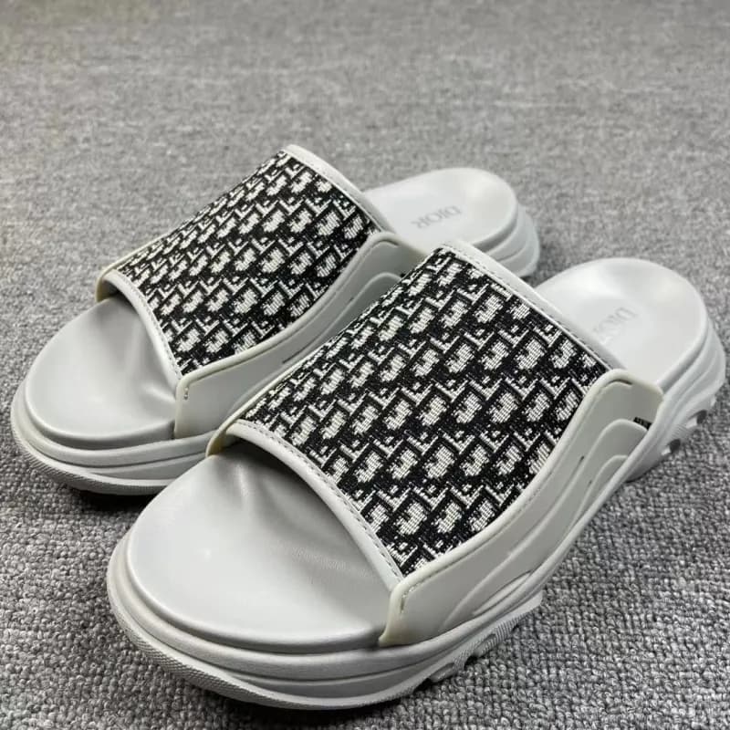 Dior B22 Slide Oblique Print