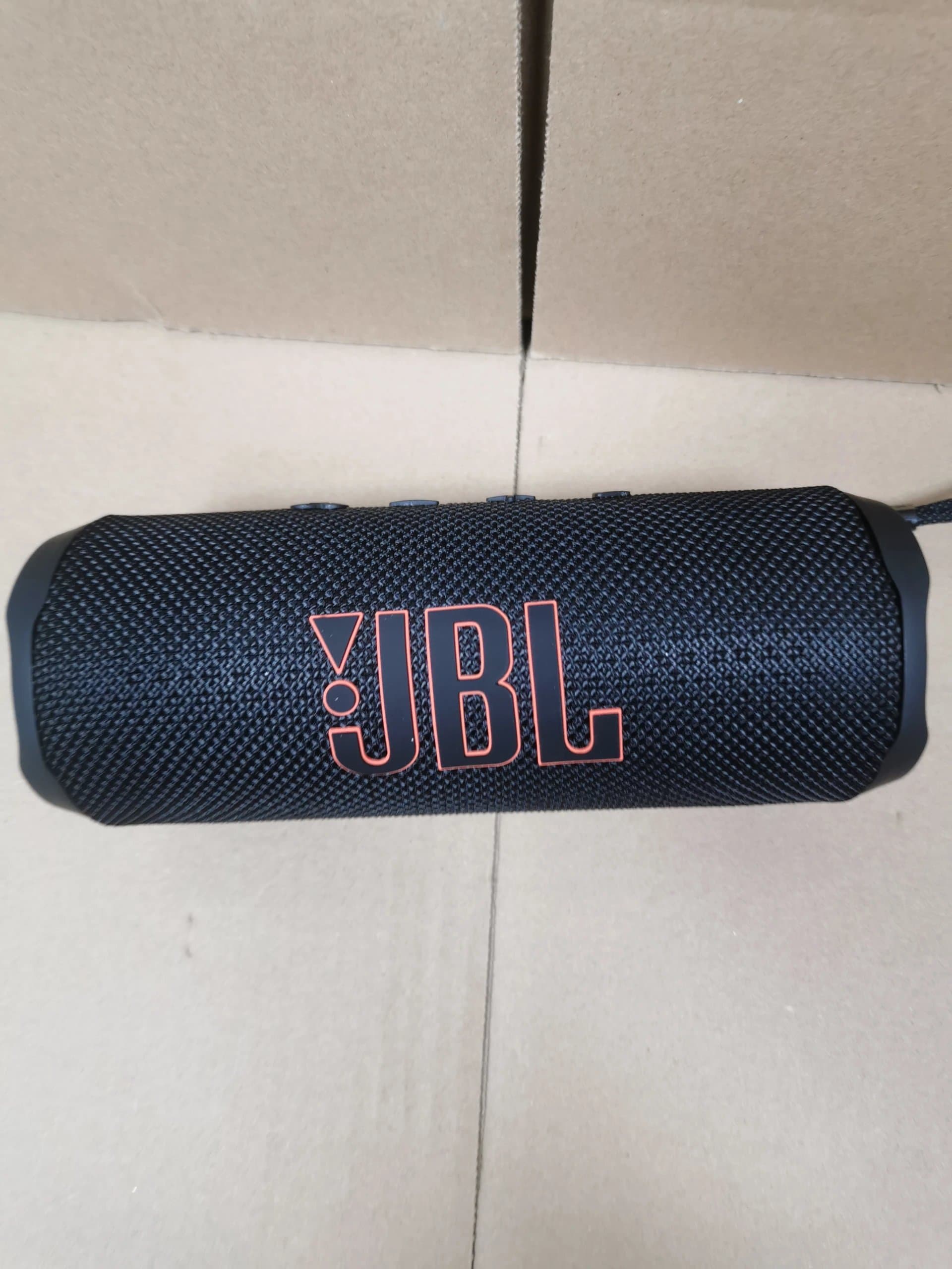 JBL Flip Black with Orange Logo
