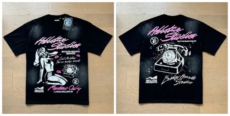 Hellstar Graphic Tee Broken Hearts Service