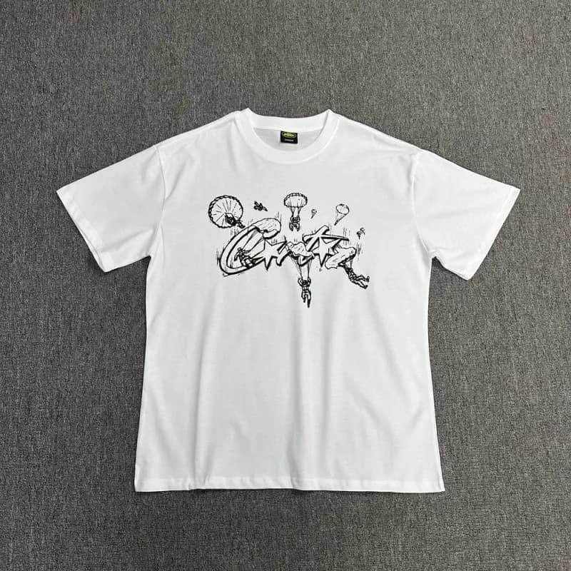 Corteiz Graphic T-Shirt Parachute Print