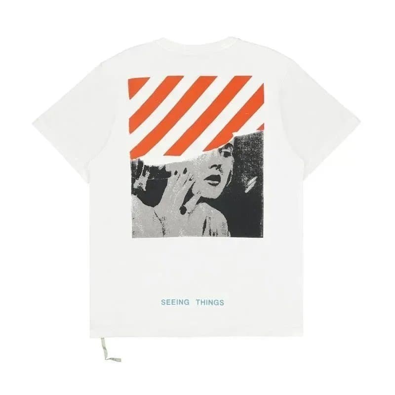 Off-White Arrow Graphic Tee Seeing Things — 9