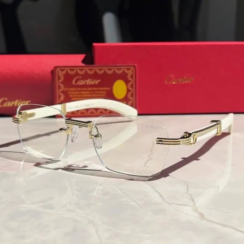 Cartier Sunglasses Rectangular Rimless — XJYJ-07