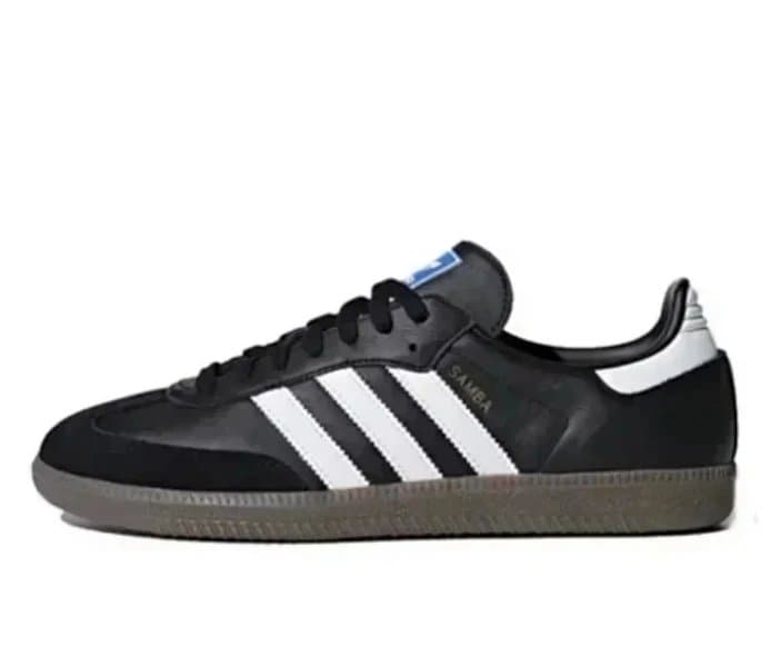 Adidas Samba White/Green — XC版本 · AD桑巴 B75807 黑色 头层