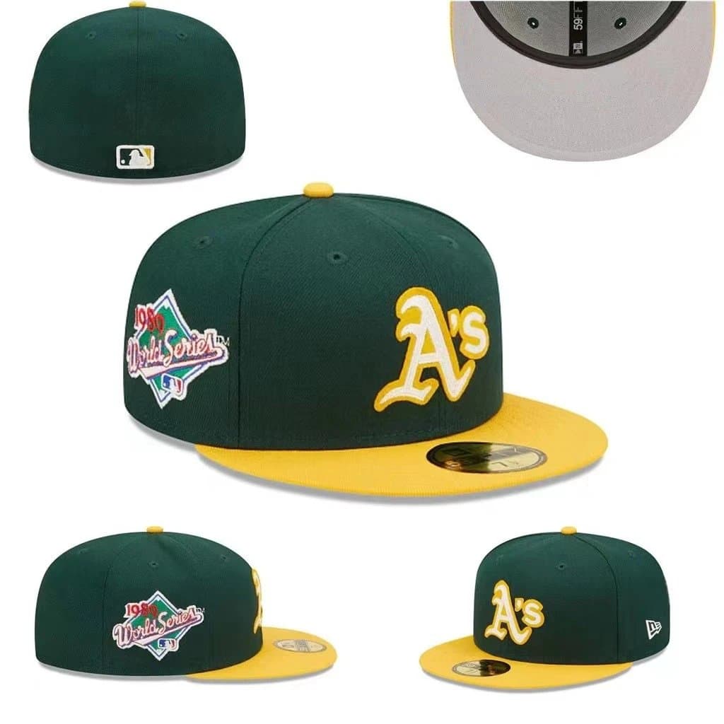 New Era × MLB 59FIFTY Fitted Cap Oakland Athletics 1989 World Series