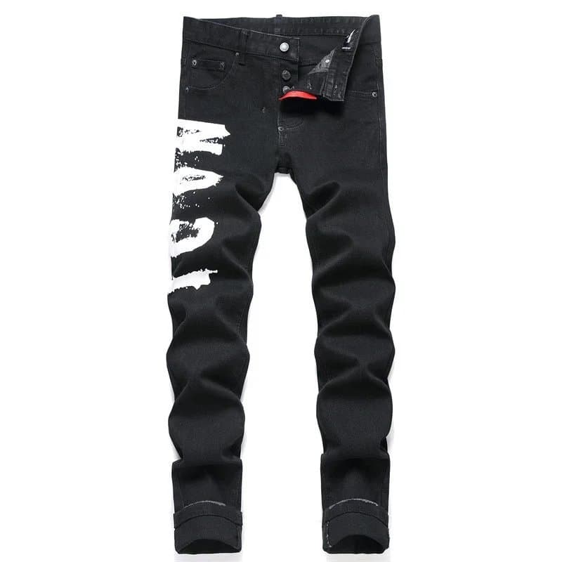 Dior B23 Jeans Icon Print
