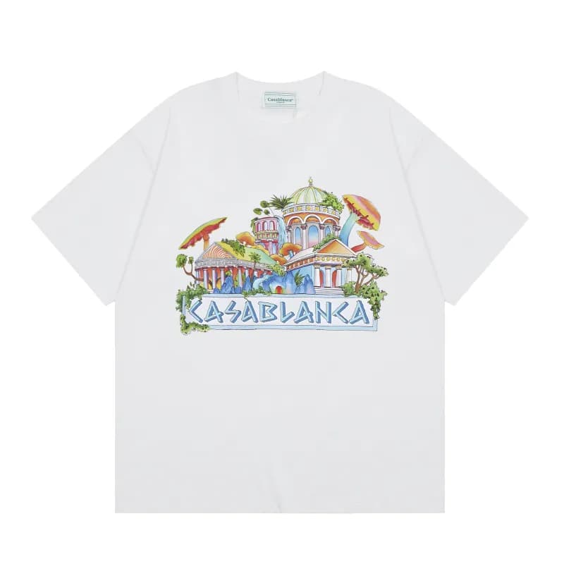 Casablanca Graphic Tee Kasablanka Print