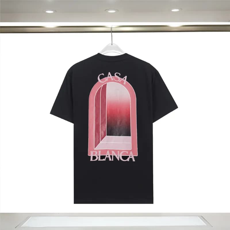 Aimé Leon Dore Casablanca Graphic Tee Casablanca Jet Print — 962 black