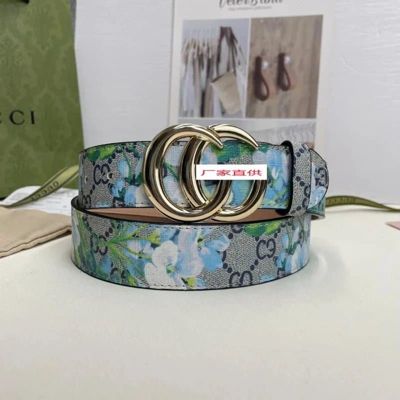 Gucci Horsebit 1955 Belt Floral GG Supreme
