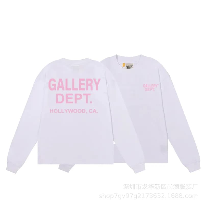 Gallery Dept. Long Sleeve Tee Gallery Dept Logo — A15