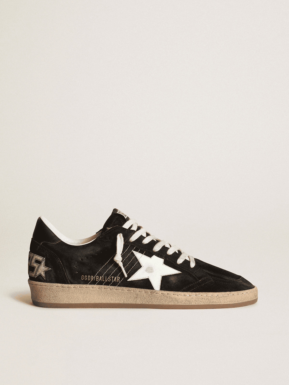 Golden Goose Ball Star Black with White Star