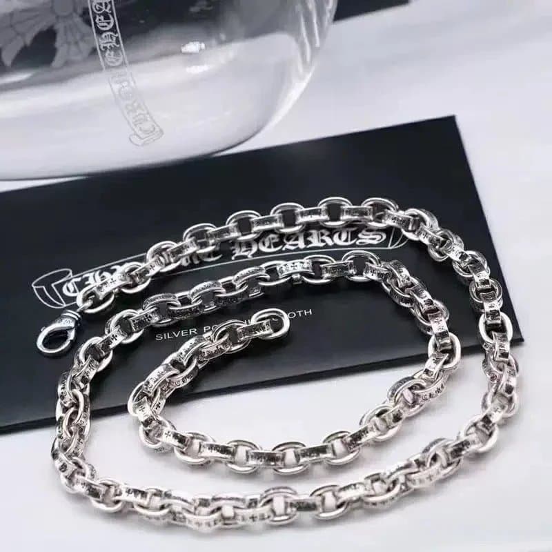 Chrome Hearts Chain Bracelet Silver Link