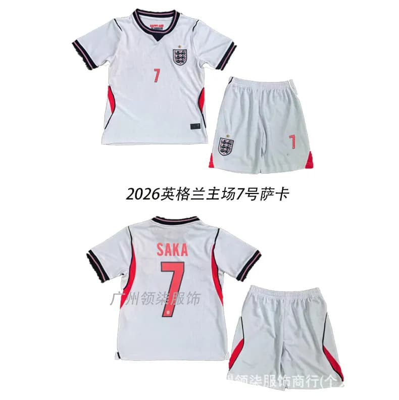 NBA Spain Home Kit 2026 Lamine Yamal #19 — 2026 england home jersey #7 saka kit